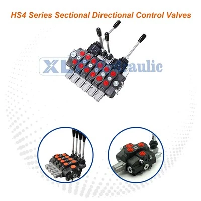 Seri HS4 Seri Kontrol Directional Hidraulik Katup Gulung Gulung